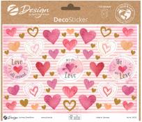 Opakowanie Naklejki dekoracyjne - Serca
