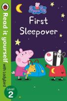 Okładka książki Peppa Pig: First Sleepover - R