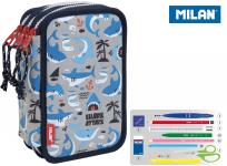 Opakowanie Piórnik 3 poz. z wyprawką Shark Attack sary