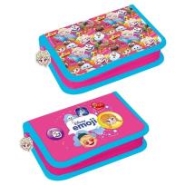 Opakowanie Piórnik Emoji Frozen 1 zamek 2 klapy  STK 66-35