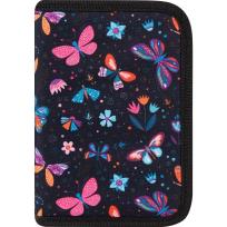 Opakowanie Piórnik jednokomorowy z wyposażeniem motylki 20025