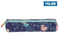 Opakowanie Piórnik mini kwadratowy niebieski MILAN