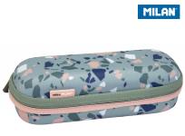 Opakowanie Piórnik owalny Terrazzo Green MILAN