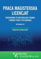 Okładka książki Praca magisterska. Licencjat