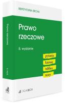 Okładka książki Prawo rzeczowe Pytania Kazusy Tablice Testy w8