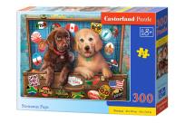 Opakowanie Puzzle 300 Stowaway Pups CASTOR