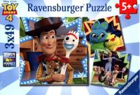 Opakowanie Puzzle 3x49 Toy Story 4