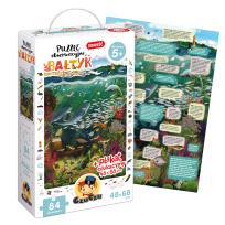 Opakowanie PUZZLE OBSERWACYJNE BAŁTYK 5+ CZUCZU