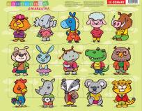 Okładka książki Puzzle ramkowe - Zwierzątka