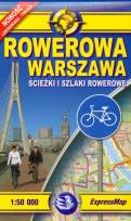 Opakowanie Rowerowa Warszawa Mapa ścieżek i szlaków rowerowych
