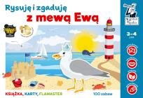 Okładka książki Rysuję i zgaduję z mewą Ewą Kapitan Nauka