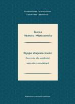 Okładka książki Ryzyko długowieczności. Znaczenie dla stabilności systemów emerytalnych