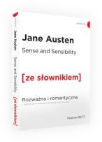 Okładka książki Sense and Sensibility Rozważna i romantyczna z podręcznym słownikiem angielsko-polskim