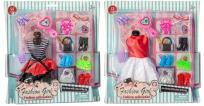 Opakowanie Sukienka dla lalek z akcesoriami mix
