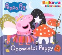 Okładka książki Świnka Peppa. Bajkowa biblioteczka.Opowieści Peppy