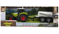 Opakowanie Traktor z przyczepą dzwiękiem i światłem
