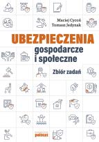 Okładka książki Ubezpieczenia gospodarcze i społeczne. Zbiór zadań