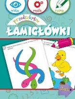 Okładka książki Widzę, myślę, rysuję. Przedszkolne łamigłówki