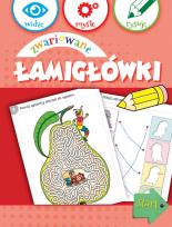 Okładka książki Widzę, myślę, rysuję. Zwariowane łamigłówki