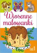 Okładka książki Wiosenne malowanki cz.1