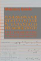Okładka książki Wnioskowanie statystyczne w badaniach pedagogicz.
