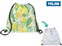 Opakowanie Worek/Plecak zielono-żółty MILAN
