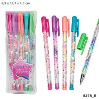 Opakowanie ZESTAW TĘCZOWYCH ŻELOPISÓW JEDNOROŻEC YLVI 8387B