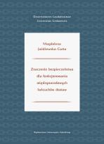 Okładka książki Znaczenie bezpieczeństwa dla funkcjonowania międzynarodowych łańcuchów dostaw