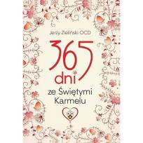 Okładka książki 365 dni ze Świętymi Karmelu w.2018