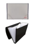 Opakowanie Aktówka 12 przegródek PP-4302 szara PENMATE