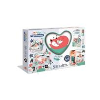 Opakowanie Baby Clementoni Mata gimnastyczna czarno-biała