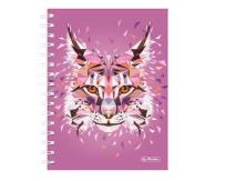 Opakowanie Brulion na spirali A5/100K kratka Wild Lynx (2szt)