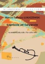 Okładka książki Capriccio ad Carpaccio na wiolonczelę solo