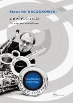 Okładka książki Capriccioso na saksofon sopranowy