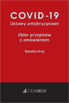 Okładka książki COVID-19 Ustawy antykryzysowe Zbiór przepisów z omówieniem