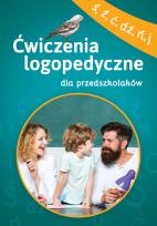 Okładka książki Ćwiczenia logopedyczne dla przedszkolaków (ś, ź, ć, dź, ń, j)