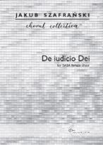 Okładka książki De iudicio Dei na chór żeński SASA