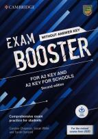 Okładka książki Exam Booster for A2 Key and A2 Key for Schools without Answer Key with Audio for the Revised 2020 Exams