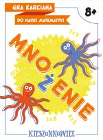 Okładka książki Gra karciana do nauki matematyki. Mnożenie