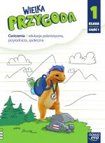 Okładka książki J. Polski SP 1 Wielka Przygoda ćw. cz.1 NE