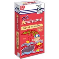 Okładka książki Kapitan Nauka Zagadki... Angielski 4-6 lat wyd.2