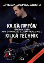 Okładka książki Kilka riffów. Kilka technik.Nauka gry na gitarze..