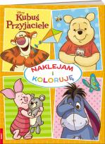 Okładka książki Kubuś i przyjaciele Naklejam i koloruję
