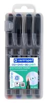 Opakowanie Marker Centropen cd/dvd/bd - pen 4606 mix 4 kolory 1mm