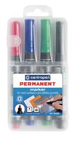 Opakowanie Marker Centropen Permanent 8566 mix 4 kolory k/o