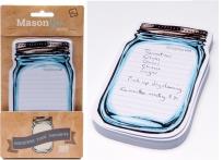 Opakowanie MasonJar Notes słoik lista zakupów