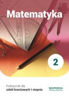 Okładka książki Matematyka podręcznik 2 szkoła branżowa 1 stopnia