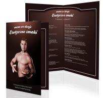 Opakowanie Menu we dwoje - erotyczne smaki