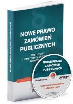 Okładka książki Nowe Prawo zamówień publicznych. Ustawa z praktycznym skorowidzem + płyta CD z e-skorowidzem