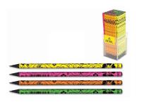 Opakowanie Ołówek Flowers Neon (72szt) ADEL